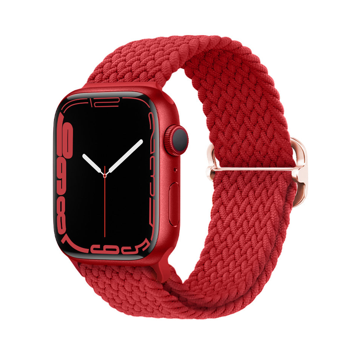 smålyg Braided Bracelet "The Red" for Apple Watch Series 1-8 & SE