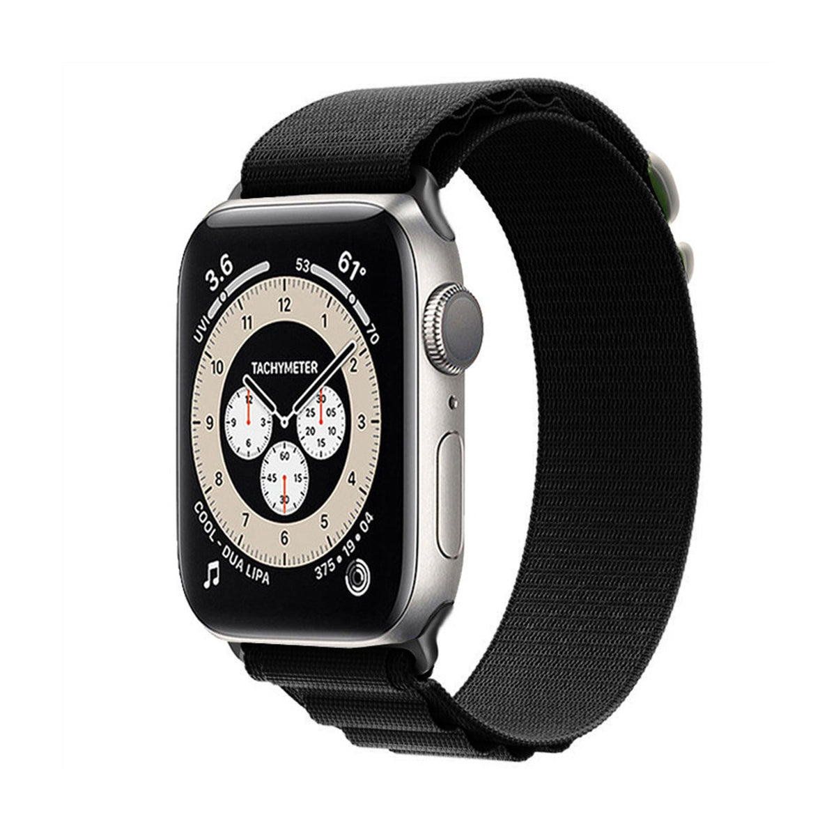 smålyg Loop Bracelet "Black Ninja" for Apple Watch Series 1-8 & SE